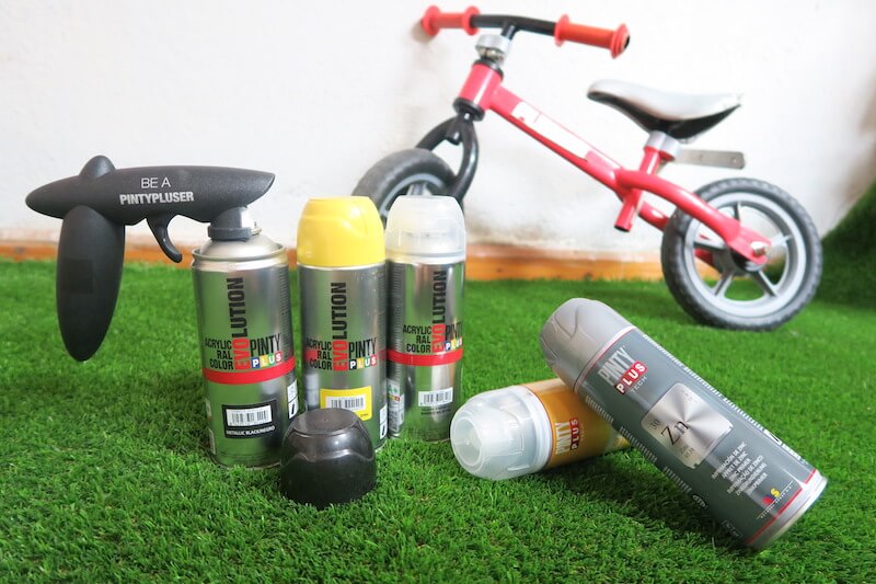 bike-paint-spray-materials